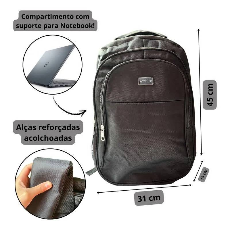 MOCHILA JUVENIL YEPP 4157 GG